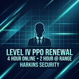 Renewal Course - Private Security Officer Level IV