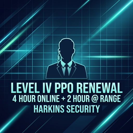 Renewal Course - Private Security Officer Level IV (Classroom)